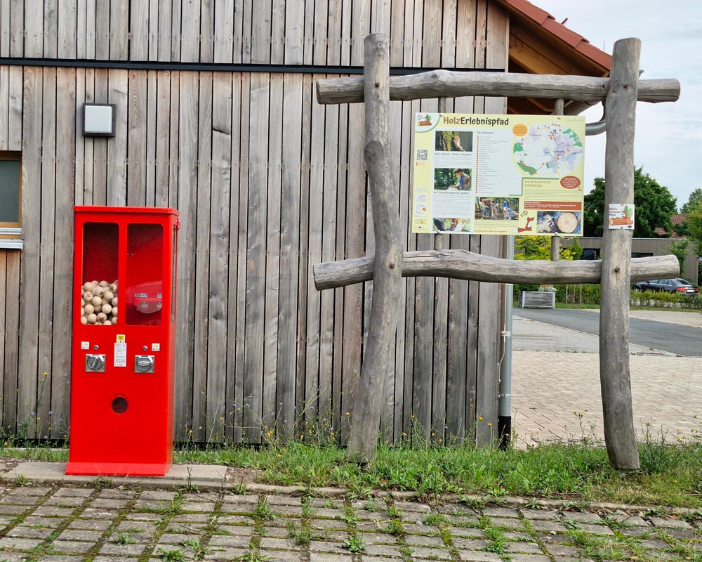 Automat für Kugelbahn-Kugeln